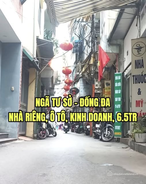 Nhà riêng: Nhà Ngã Tư Sở 30m2, ngõ ô tô thông, kinh doanh cực đỉnh