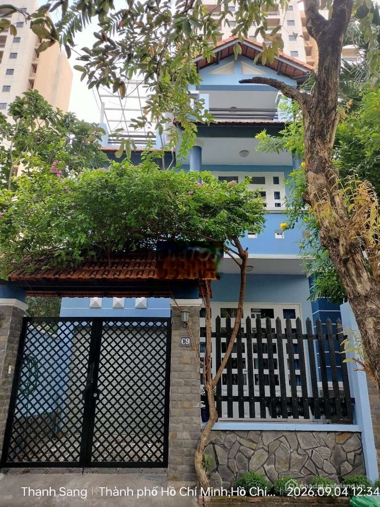 Nhà riêng: Biệt thự Khu compound 1 Trệt 2 Lầu 9,5x17,5m Lưu Đình Lễ An Khánh