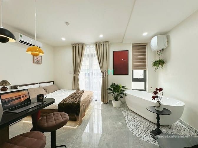 Căn hộ chung cư: Phòng ban công mới 100% Bình Thạnh gần Phú Nhuận_Quận 1_Thang m