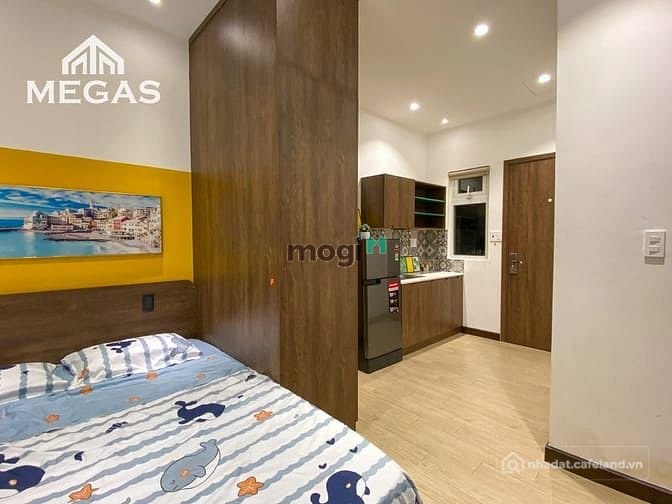 Nhà hàng - Khách sạn: Căn Hộ Thiết Kế Hiện Đại Full nội thất Có Vách Ngăn Bếp Cử