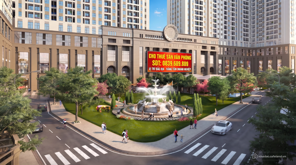 CHO THUÊ SÀN VĂN PHÒNG ROMAN PLAZA – 141M² – 330M²