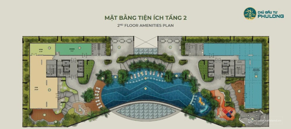 Căn góc 81m2 - View hồ bơi - hướng Đông Nam - Giá 6.35 Tỷ