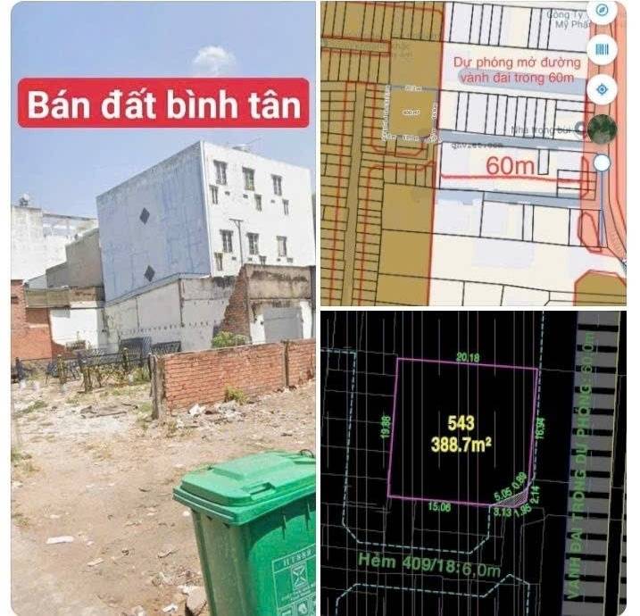 Chuyển nhượng lô đất đường Tân Hòa Đông, Quận Bình Tân