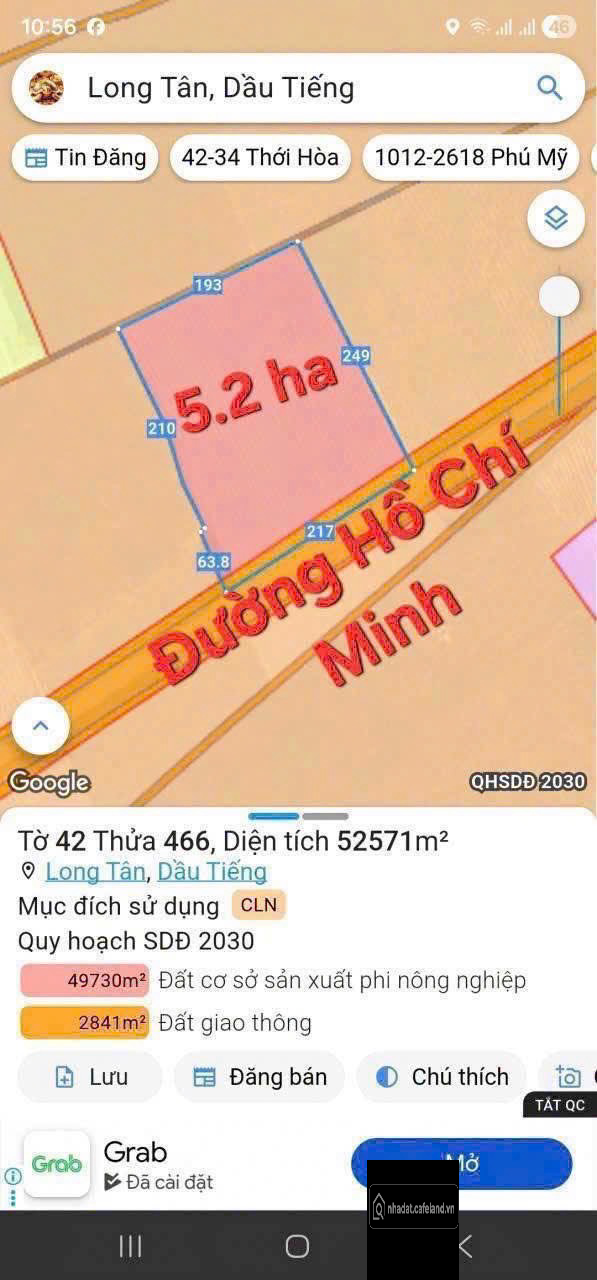 100 tỷ 5,2ha sẵn 3,6ha skc