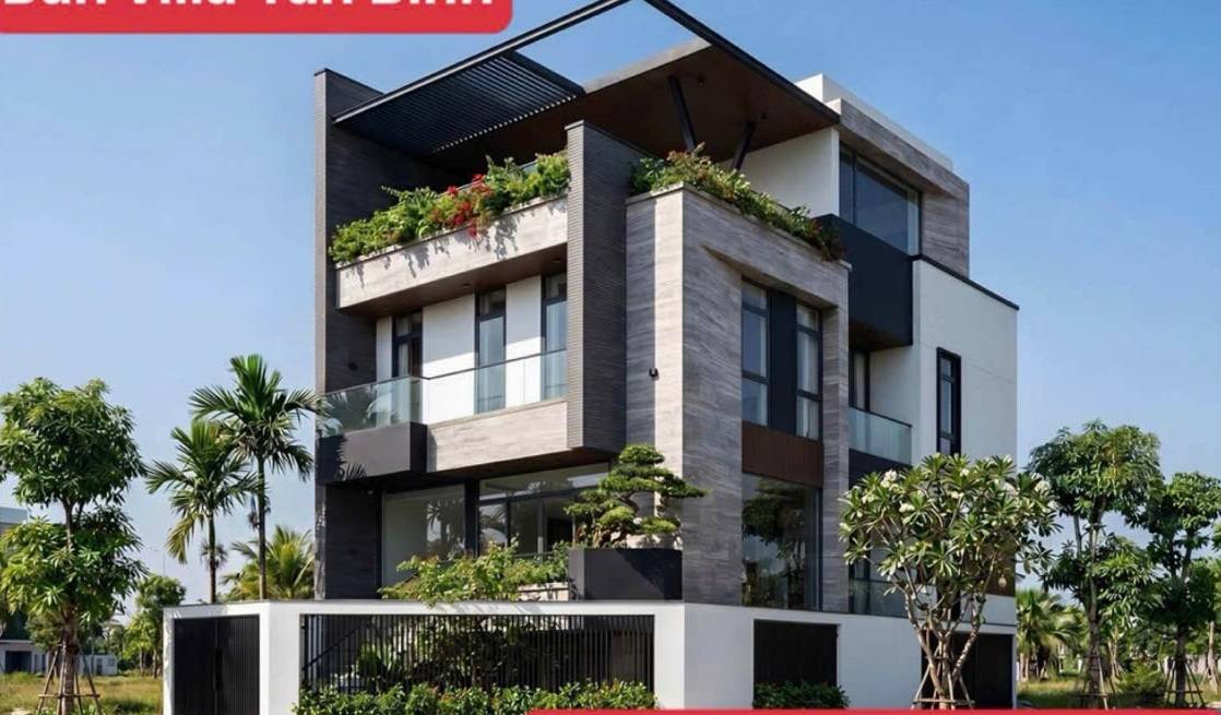 Bán villa góc Nguyễn Trọng Tuyển Tân Bình 175,2m²