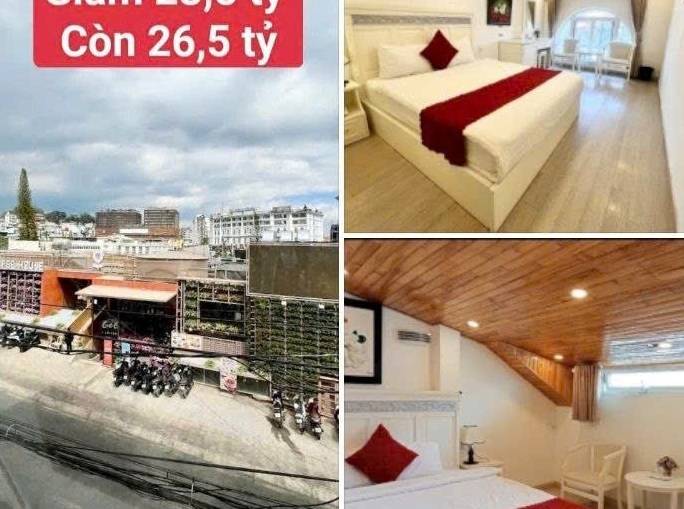 Bán khách sạn góc Nguyễn Chí Thanh - Nam Kỳ Khởi Nghĩa Đà Lạt