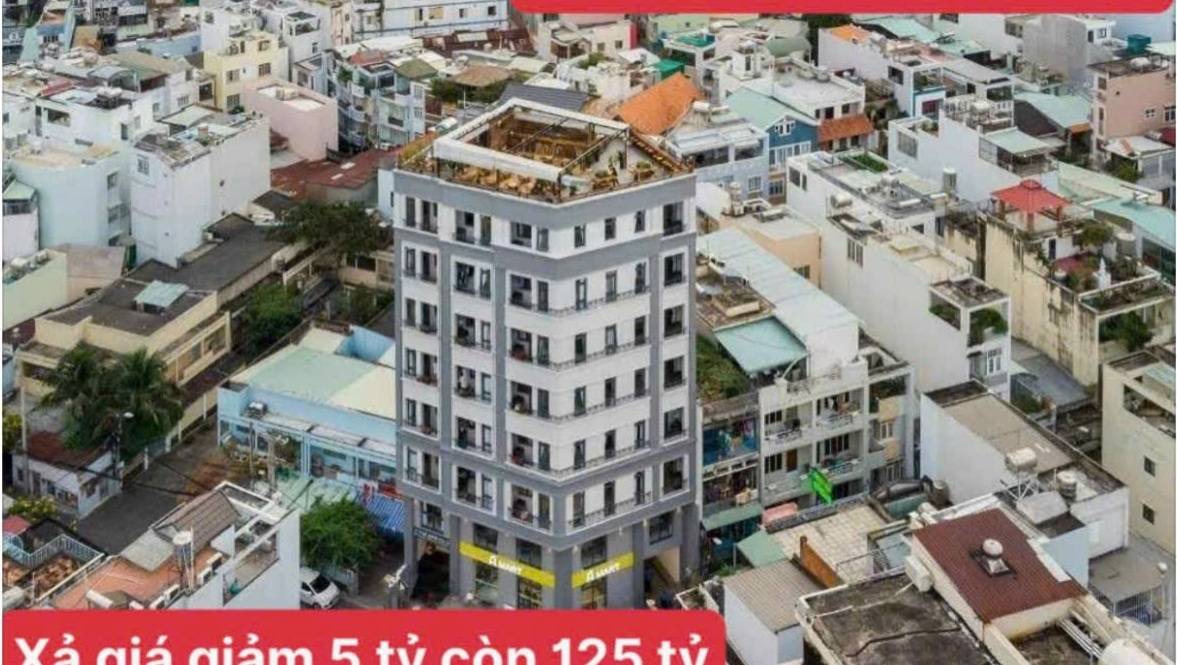 Bán tòa căn hộ dịch vụ góc 2 mặt tiền Trần Khắc Chân