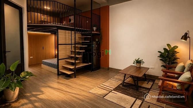Nhà hàng - Khách sạn: Cho thuê căn hộ mini duplex 2PN 48m² HUD Vân Canh