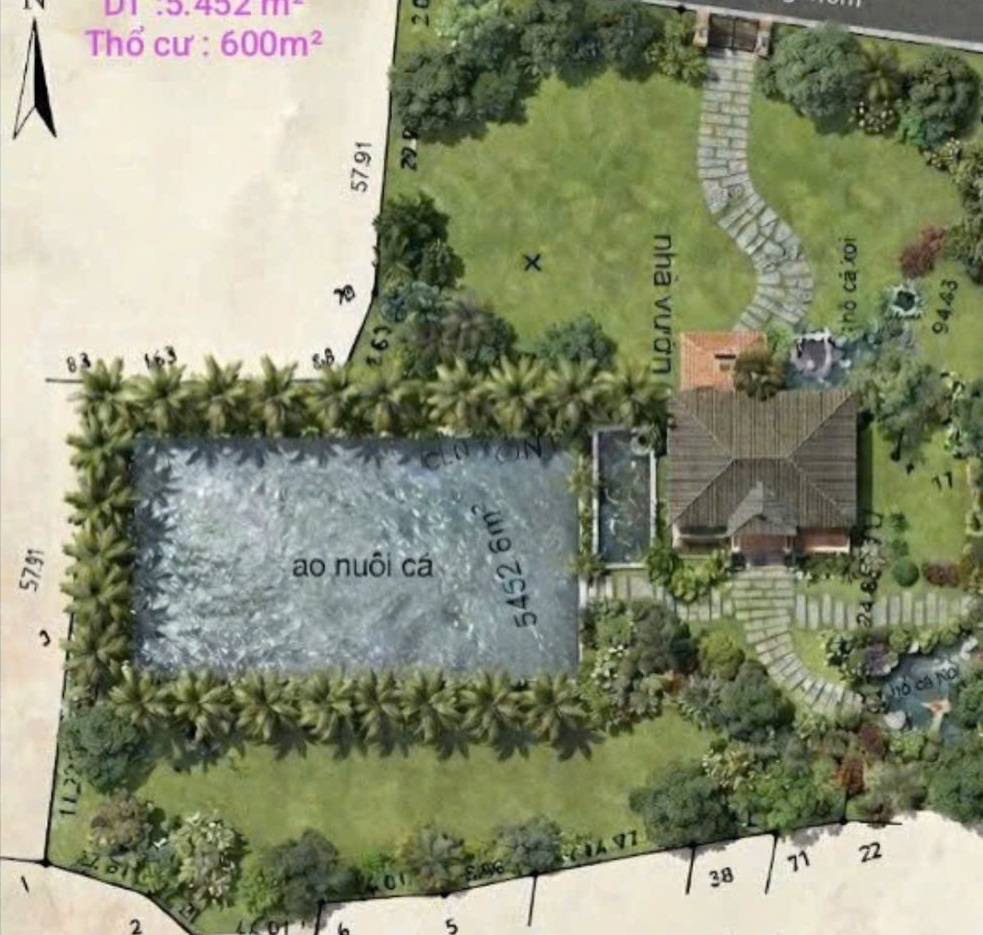 Đất An Điền, Bến Cát, 5.452m², giá 10,5 tỷ