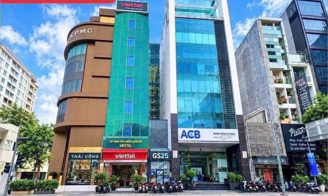 Bán tòa nhà văn phòng mặt tiền Hai Bà Trưng, Quận 1