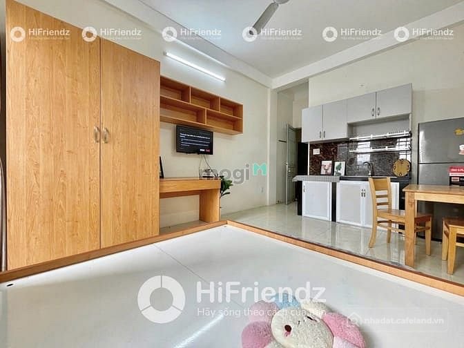 Nhà hàng - Khách sạn: Studio 45M2 Full Nội Thất, Ban Công Riêng, Máy Giặt Riên