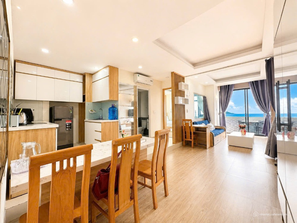 CHO THUÊ CĂN HỘ 1PN MƯỜNG THANH VIỄN TRIỀU, NHA TRANG, VIEW BIỂN, GIÁ 17 TRIỆU