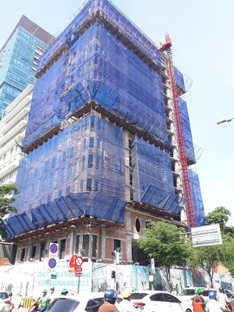 Bán dự án khách sạn góc 2MT Hai Bà Trưng Q1: 17 tầng, 118 phòng, 9623m2