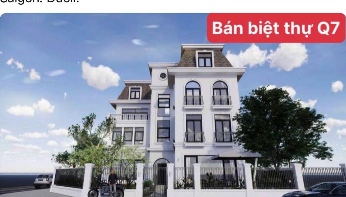 Bán biệt thự góc hai mặt tiền Cityland Quận 7 giá 88 tỷ