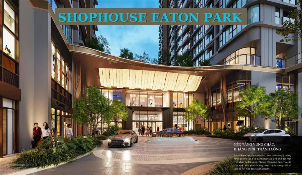 Tôi cần bán shophouse mặt tiền mai chí thọ quận 2 eaton park 49 tỷ