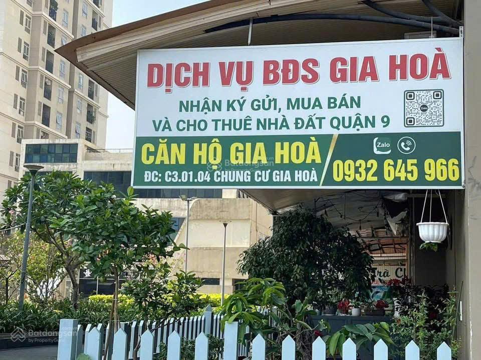 Chủ cần bán gấp căn hộ gia hòa, căn góc 3,8 tỷ, mẫu a view tây nam