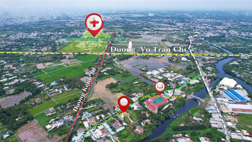 Trả giá là bán. lô góc 392.6m² mặt tiền đường nguyễn đình kiên. cách bệnh viện nhi đồng 800m