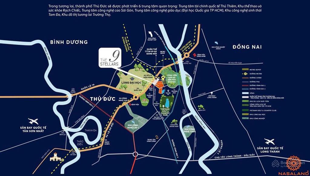 Bán biệt thự ngay trạm metro tốt, thiết kế thông tầng, dự án the 9 stellars. giá 23 tỷ