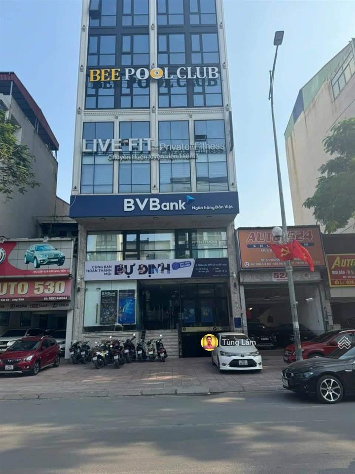 526 nguyễn văn cừ, cho thuê 365 triệu/tháng đủ hoàn công, phép pccc, bể bơi vô cực + điện 3 pha