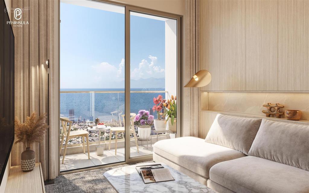 Bán gấp căn hộ 2 phòng ngủ 61,8m2, tầng 26 view núi sơn trà & biển mỹ khê, trung tâm đà nẵng