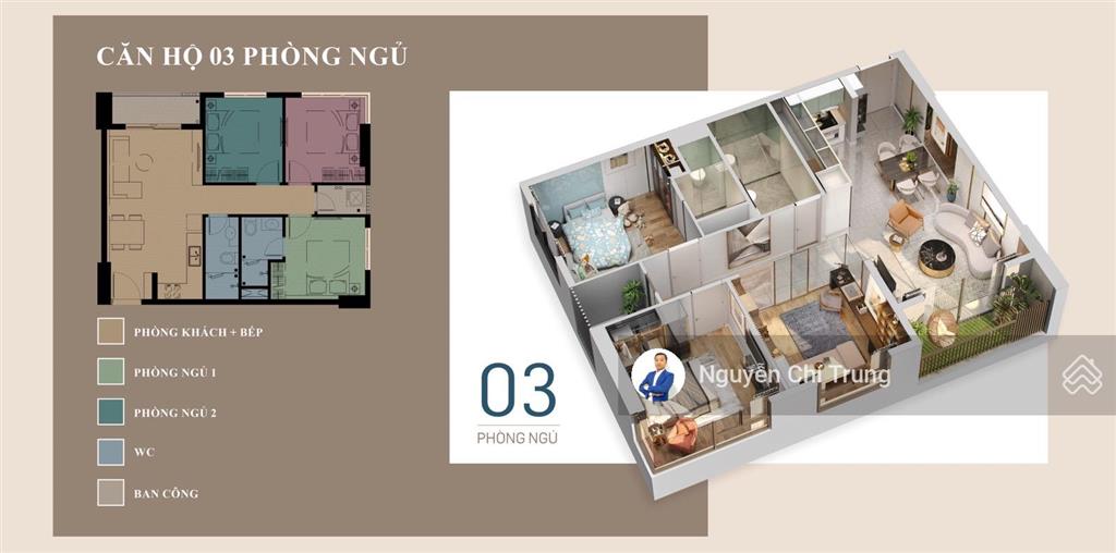 Bán nhanh căn hộ the maison thủ dầu một 3pn 2wc view sông 77,21m² giá tốt khu chung cư