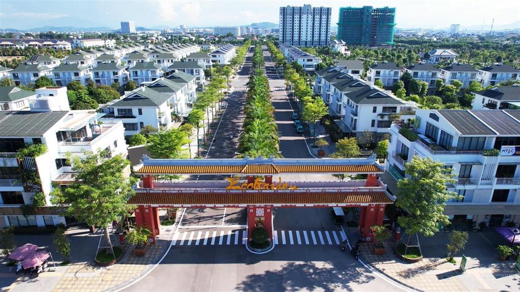 Biệt thự ecogarden huế 150m2 trục 36m ngay cổng chính quốc học, giá cắt lỗ 2 tỷ chỉ 7,05 tỷ