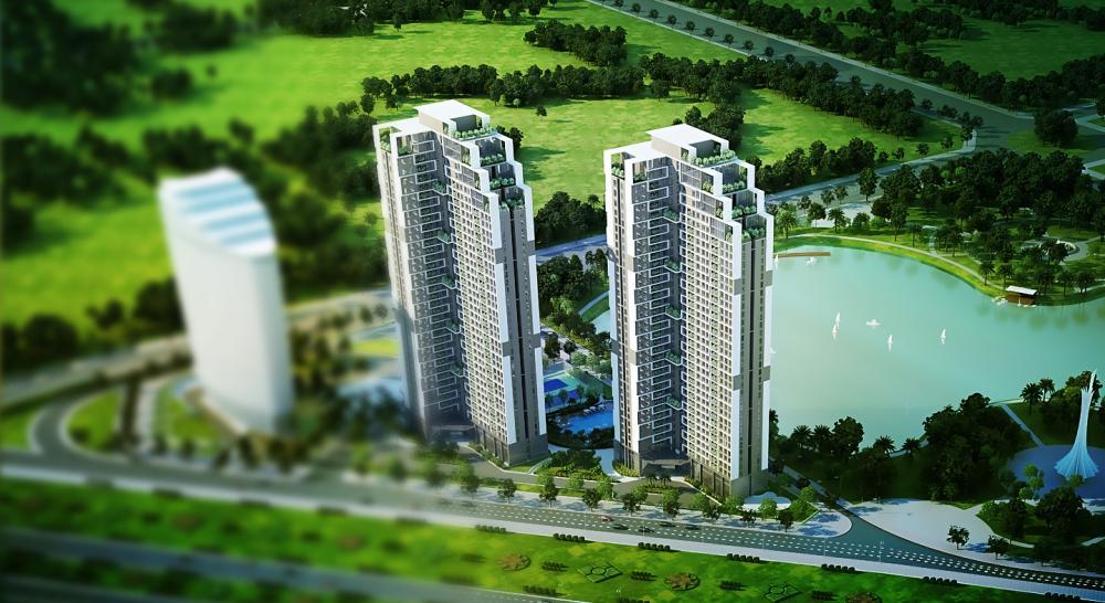 Bán cc mỹ đình pearl, 7,8 tỷ, 96m2 tk 3pn 2vs tầng trung view công viên đẹp dự án
