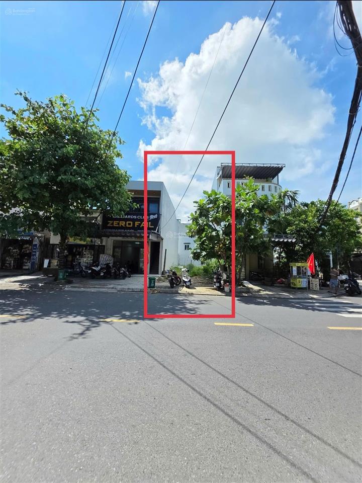 Bán lô mt trương định, dt 100m2 ngang 5m đường 10m5 sát biển