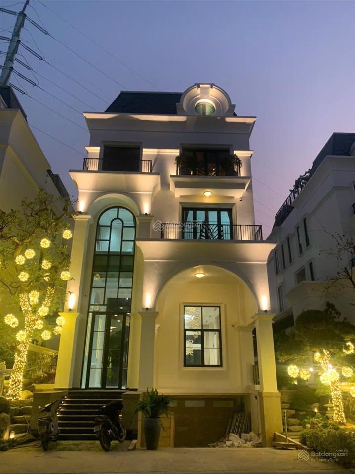 Biệt thự đơn lập mặt hồ le jardin park city hoàn thiện cao cấp 264m2