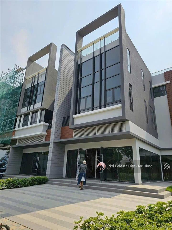 Nhà phố thương mại 2 mặt tiền nguyễn hữu thọ celesta avenue 7x30m 3 lầu&st mua trực tiếp cđt