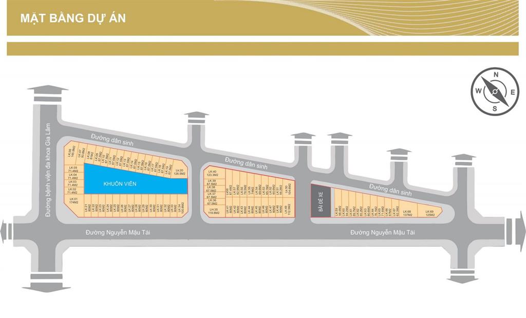 Bán gấp căn lk central metropolitan, nguyễn mậu tài, gia lâm, dt 68m2/mt 5m/giá 15 tỷ/xây 5t