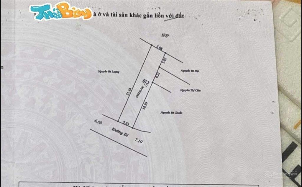 Chính chủ cần bán. nhà nam phương tiến, chương mỹ, dt 175m2 có nhà c4 chắc đẹp mặt trục chính kd