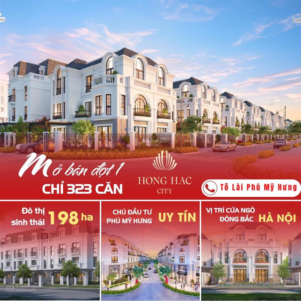 Dự án hồng hạc city, căn đẹp hồng hạc city, chiết khấu ưu đãi lên đến 19%