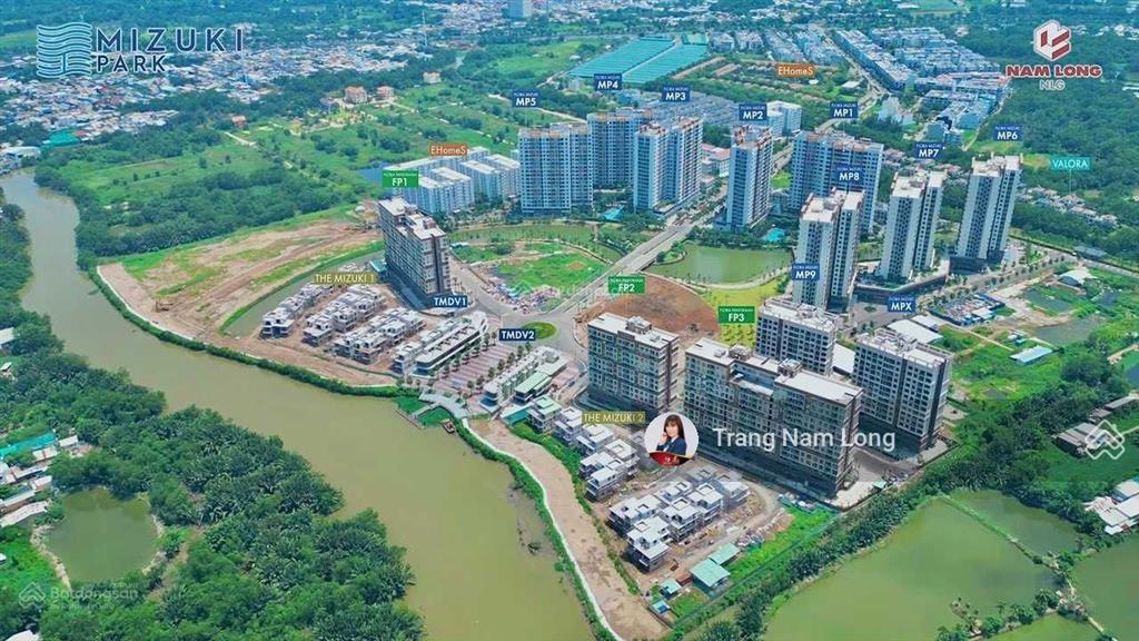 Bán căn hộ 60m2 mizuki park liền kề quận 7, view mát đã có sổ hồng
