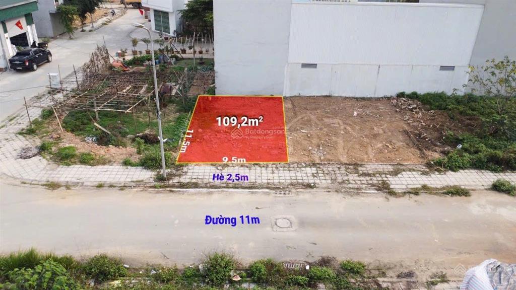 Chỉ còn đúng duy lô 109m2 mặt tiền khủng thông số vị trí đẹp giá tốt còn xót lại khu 25.2ha
