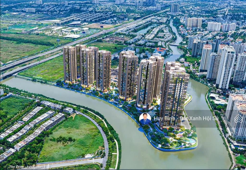 The prive an phú quận 2 căn góc 3 phòng ngủ view sông đẹp nhất toà, tt chỉ 850tr tới lúc nhận nhà