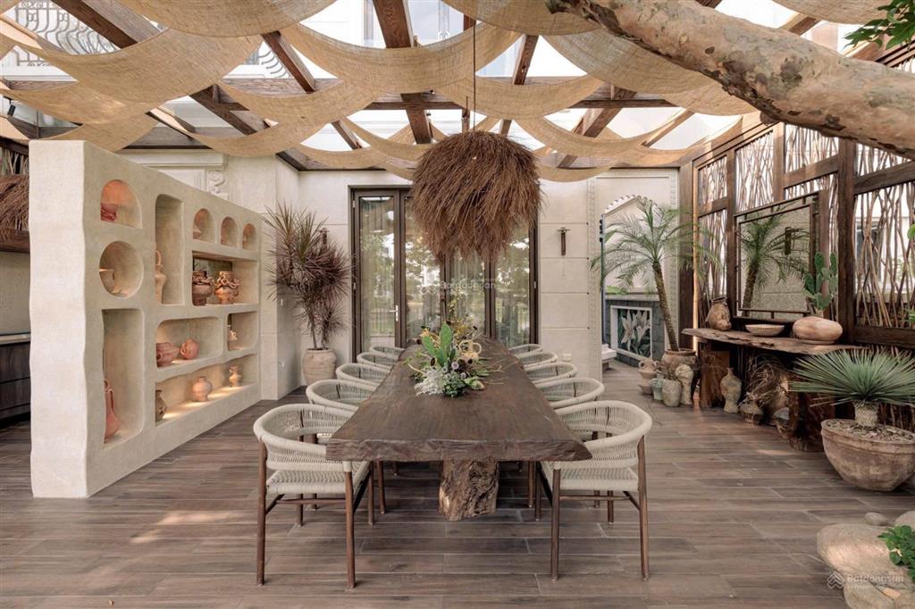 Bán đơn lập khu hồ harmony nguyệt quế 2. 350m², đn, hoàn thiện tỉ mỉ, tiểu cảnh đẹp, sông sau
