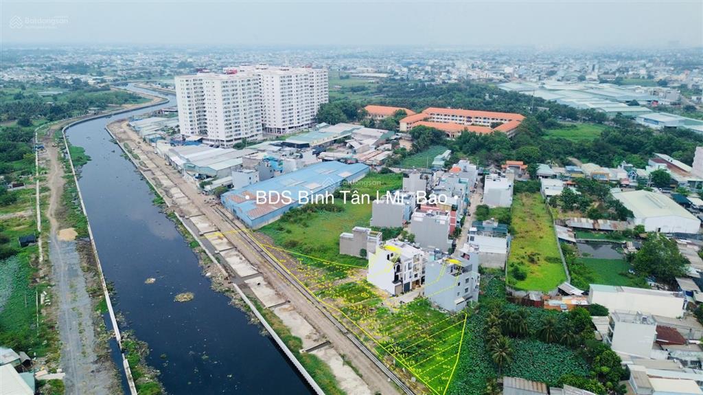 Đất đầu tư mặt tiền đường 20m kênh tham lương 83m2, giá tốt 5,7 tỷ shr