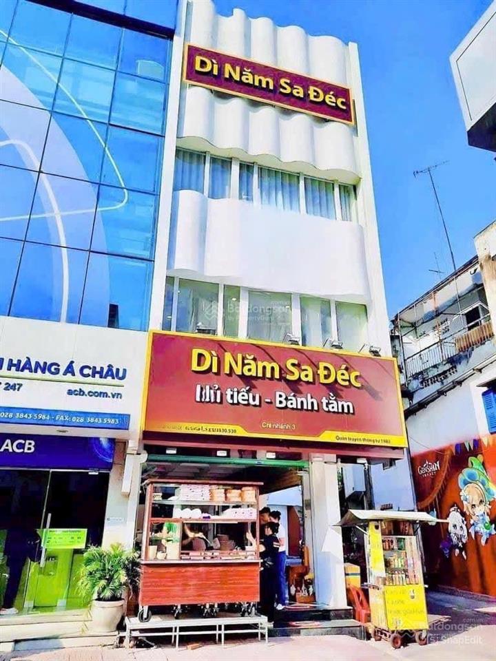 Bán góc 2 mặt tiền lê văn sỹ, phường 14, quận 3 (dt 5,5x20m 5 lầu hđt 95tr giá 35 tỷ)
