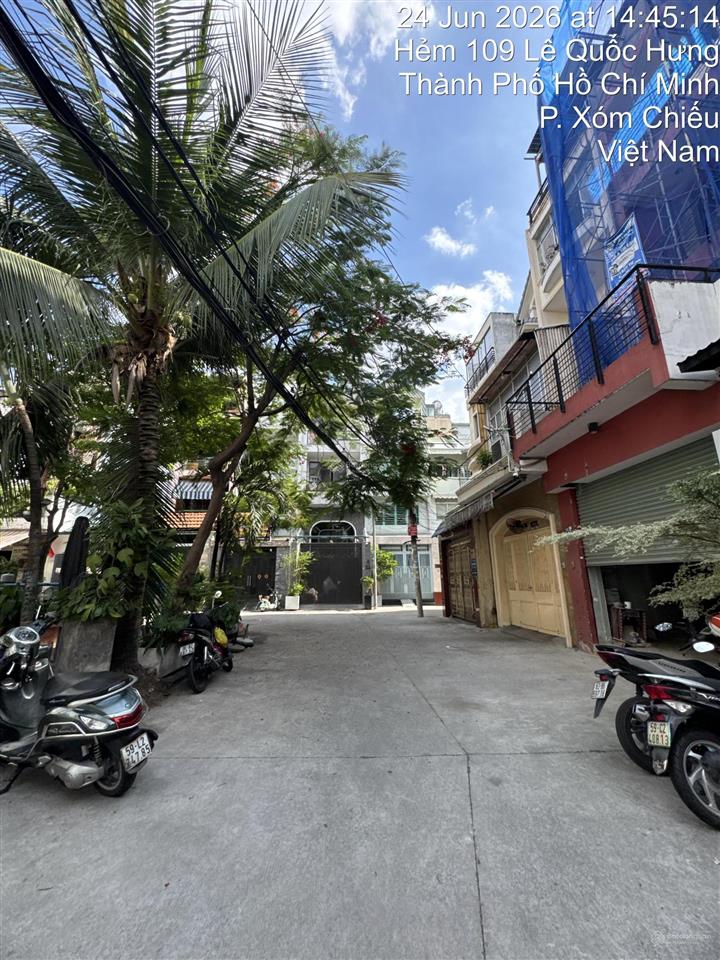 Bán nhà hẻm xe hơi lê quốc hưng