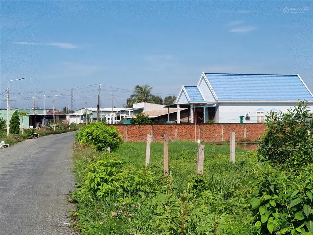 Chính chủ cần bán lô đất thổ cư 137.9m2 shr, mt đường nhựa 9m, xã mỹ lệ, h. cần đước, long an