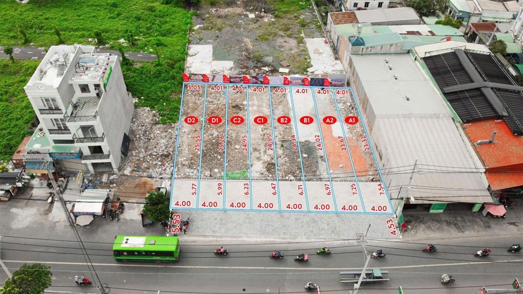 Bán đất q12 cặp đất mặt tiền hà huy giáp, giá 9 tỷ 1 nền 123,8m2