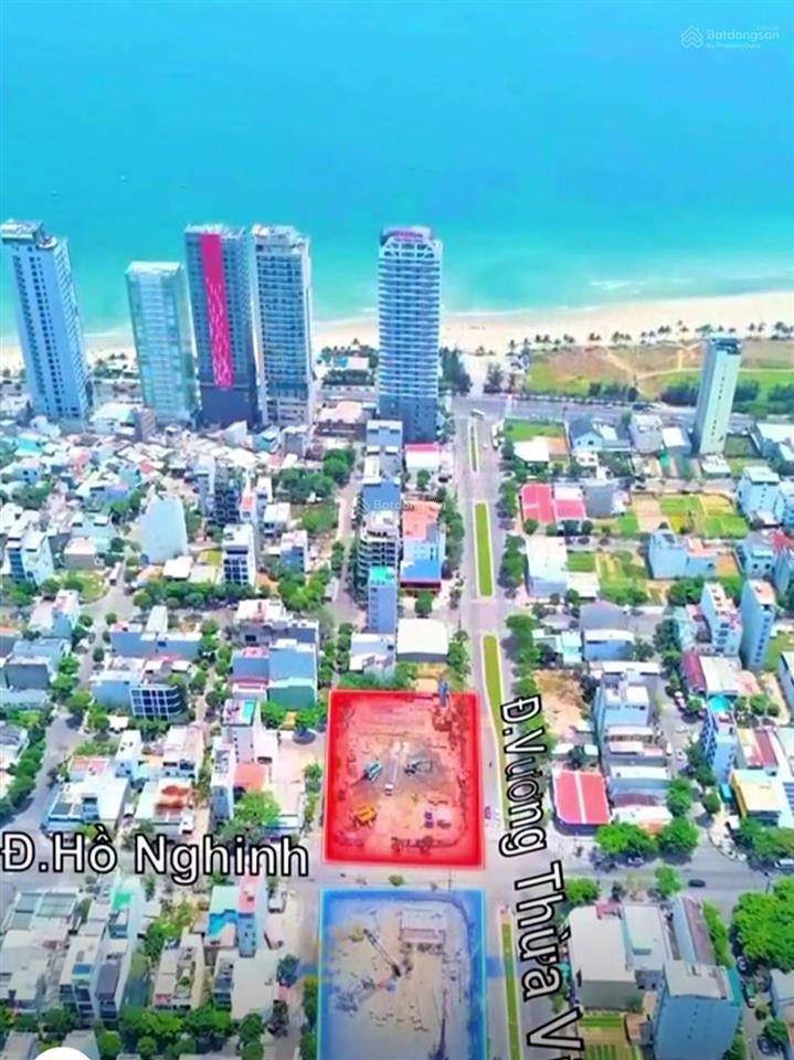 Bán đất mt trương quyền dt 90m2 ngang 4m5 đường 7m5 sát biển