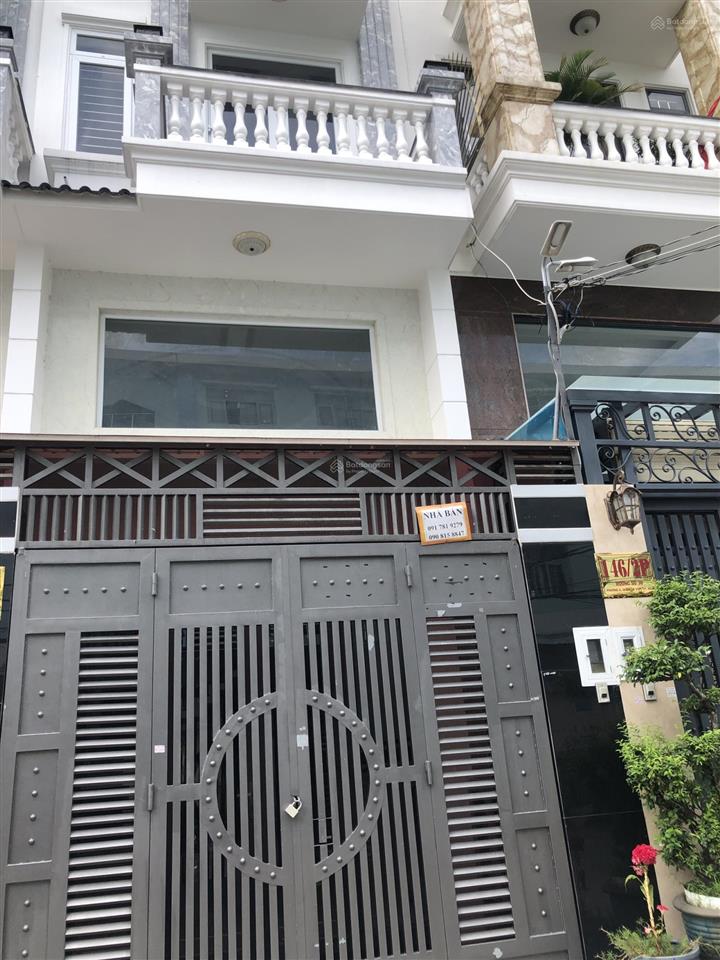 Cần bán gấp căn nhà hxh thông quang trung p10 gv gần ngã 6 dt 4x17m 1 trệt lửng 2 lầu st 8,7 tỷ