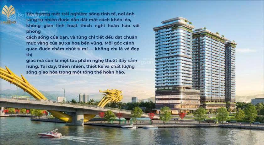 Sống đẳng cấp và cơ hội đầu tư tại the legend đà nẵng tổ hợp the legend city da nang cầu rồng