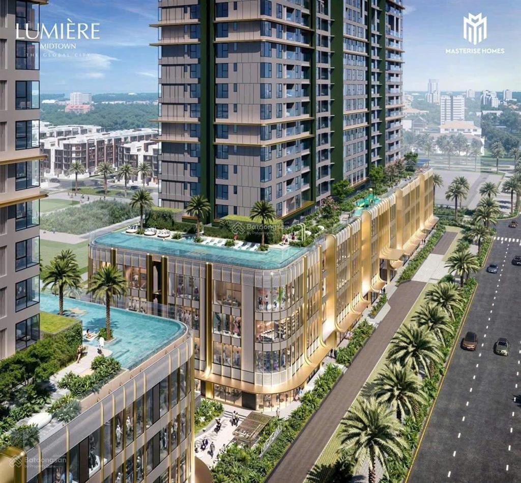 Căn Hộ Lumière Midtown, The Global City Quận 2,Chỉ Từ 99tr/m2 Nhà Full Nội Thất