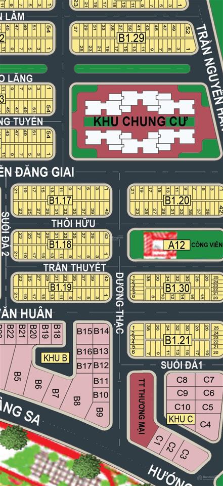 Bán đất đường suối đá 3, vị trí đẹp