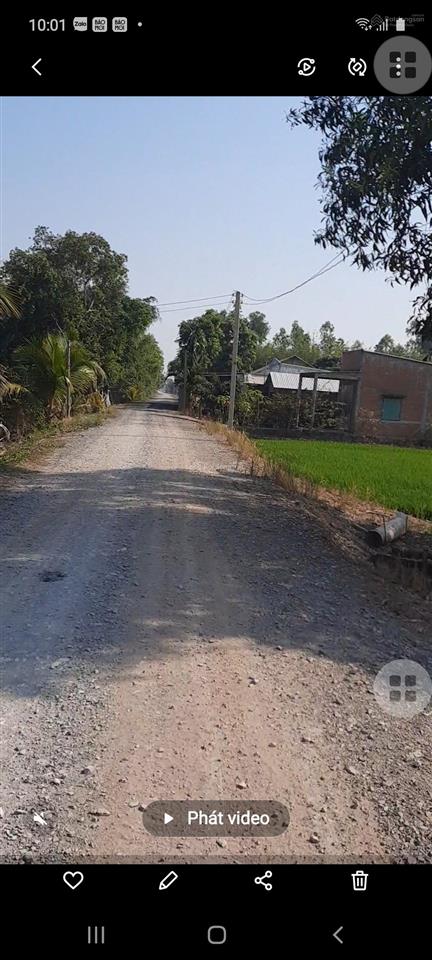 Bán đất mt 9620m² thị trấn đông thành, đức huệ, long an
