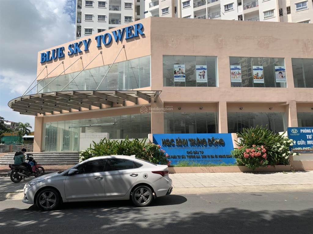 Suất thanh lý căn thương mại dạng mua bán tại blue sky tower, 2,7 tỷ, vào ở ngay. 0909 456 ***