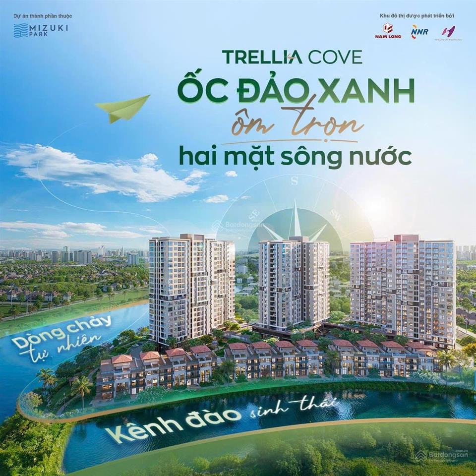 Bảng giá nhà phố trellia cove (7/2026) 6x21m giá 18 tỷ (1 trệt 3 lầu) chiết khấu 13,5% + 350 triệu